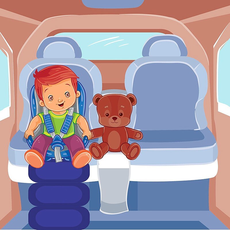 Gonfiabile Seggiolino auto Poggiapiedi Ponteggi Viaggi Resto Del Piede Regolabile in Altezza Poggiapiedi per Adulti e per Bambini Aereo Poggiapiedi