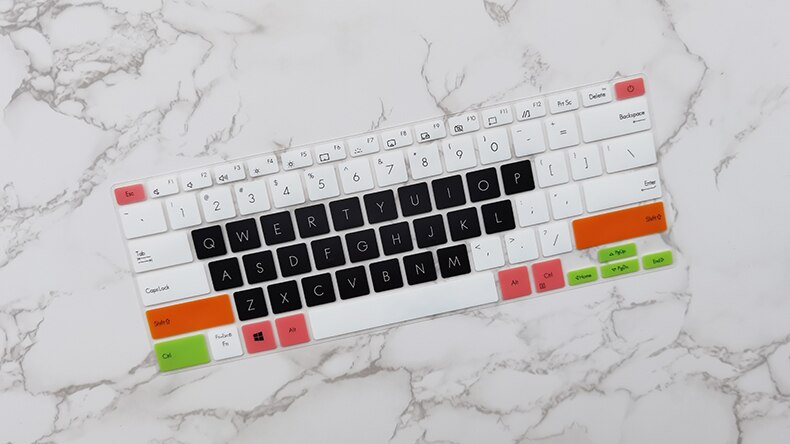 Funda protectora de silicona para teclado ASUS ZenBook S, UX393EA, ux393ja, UX393, UX392, EA JA, 13,9 &#39;&#39;, , , UX3000E: candyblack