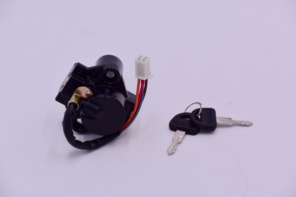 for Suzuki motorcycle parts electric door lock GN250 central locking GZ250 TU250 250cc motorcycle lock