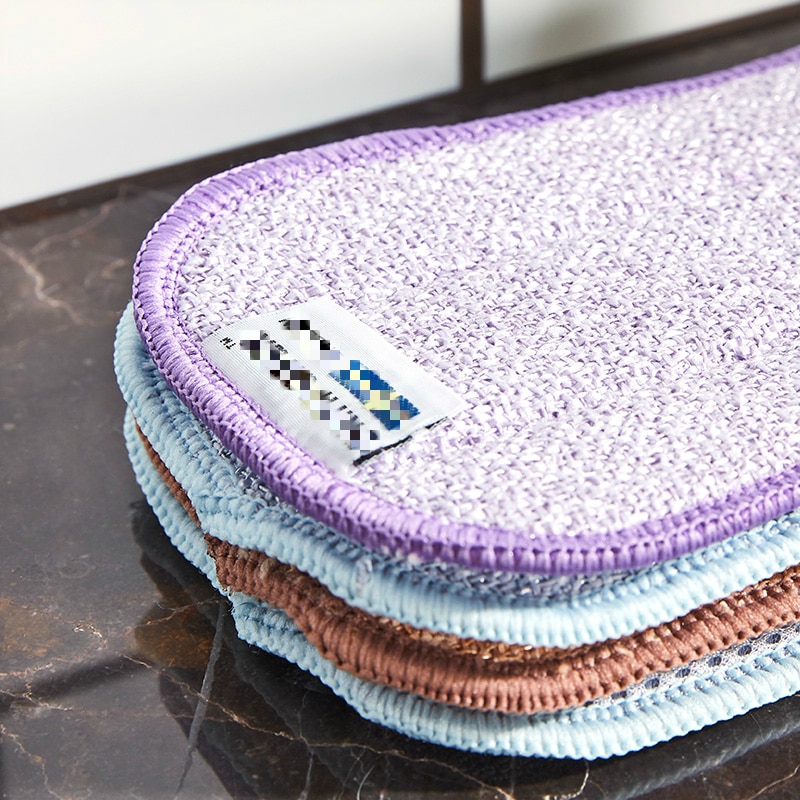 5PCS double-sided kitchen Cleaning sponge wipe for dishwashing antibacterial Sponge cleaning brush for bathroom super absorption