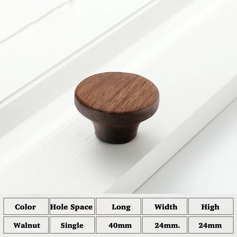 Manija de muebles de madera de nogal, perillas para cajones tiradores para gabinetes de cocina manijas largas perillas para armarios y cajones tirador para armario: Naranja