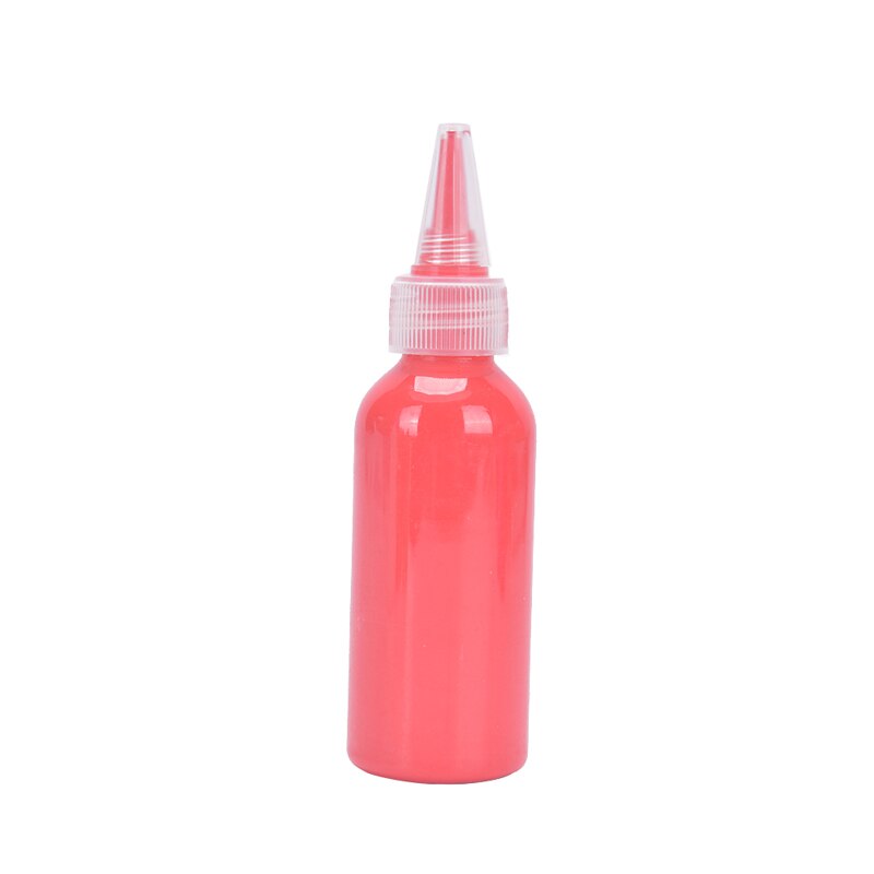 60Ml Verf Metallic Acryl Verf Waterdichte Niet Vervaagd Voor Beeldhouwwerken Coloring Diy Hand Kleding Geschilderd Graffiti Pigmenten: Red