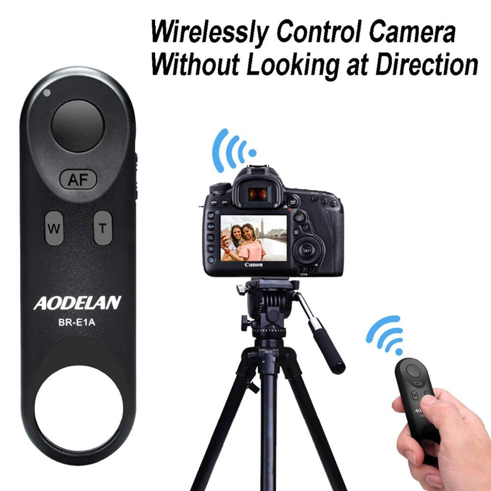 AODELAN Wireless Remote Control BR-E1A for Canon EOR RP, EOS R, M50, 6D Mark II, 77D, 800D, 200D, EOS Rebel SL2, Rebel T7i