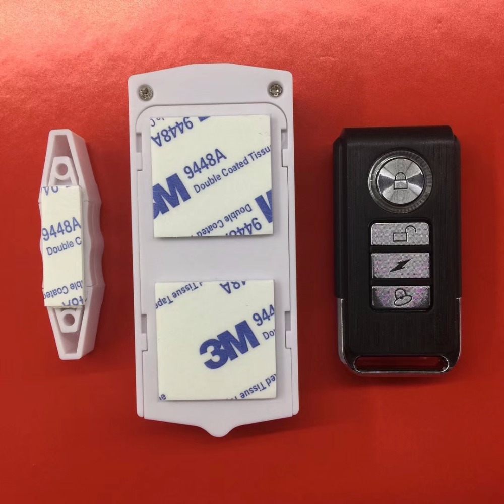 Wireless Door Contact Meganetic Vibration Alarm Sensor With Sound and Light