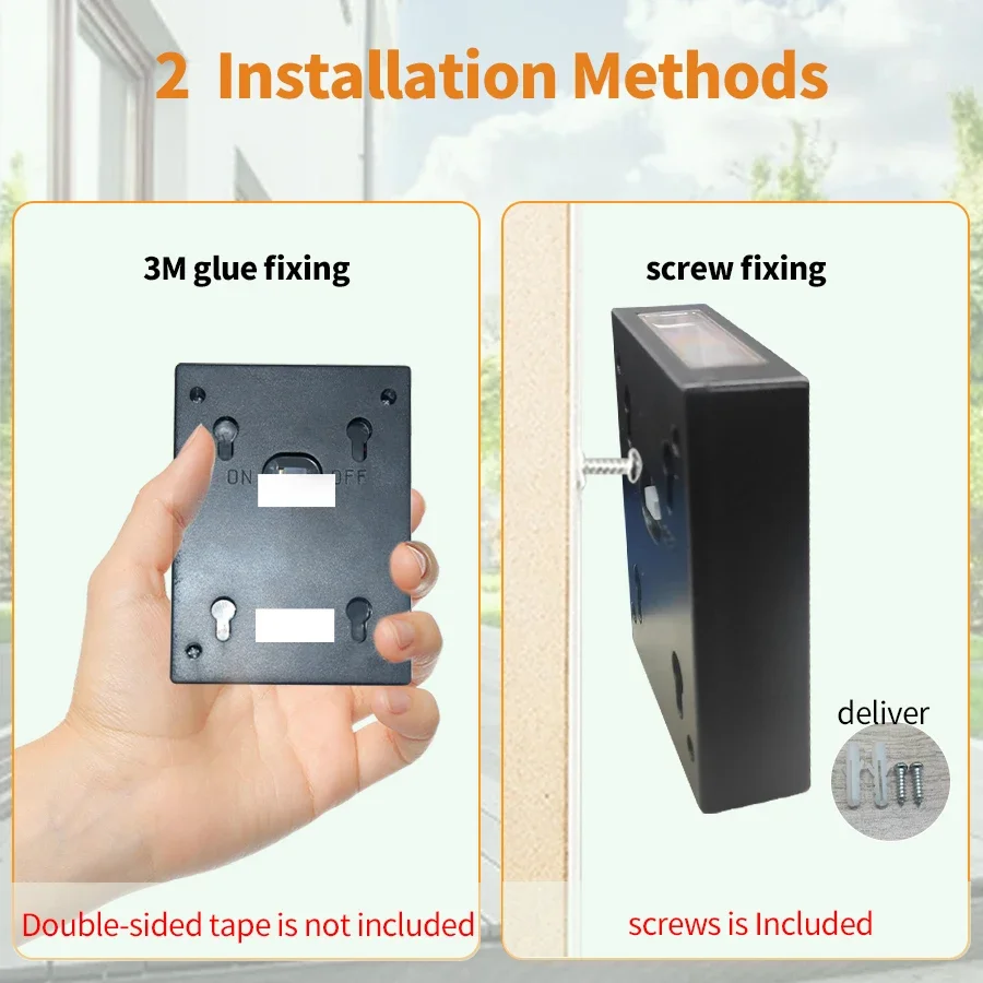 2 LED Solar Light Outdoor Waterproof Solar Wall Lamp Up and Down Lighting Garden Stairs Fence Decoration Sunlight Powered Lamp