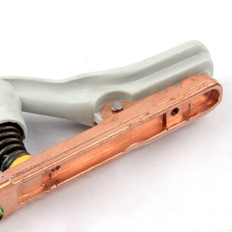 Svejseholder ren kobber smedning mund 800a anti skoldning anti faldende håndtag svejsetæng elektrisk svejse klemme