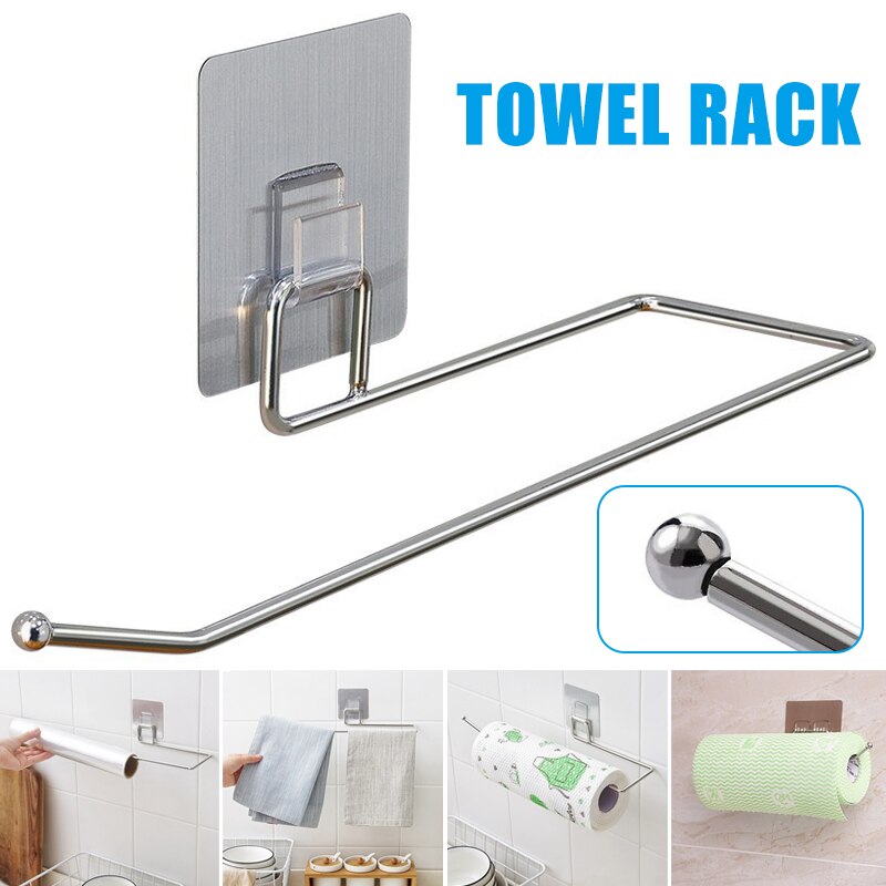 Houder Stand Wc Roll Organizer Rek Papieren Handdoek Hanger Badkamer Accessoires DC156