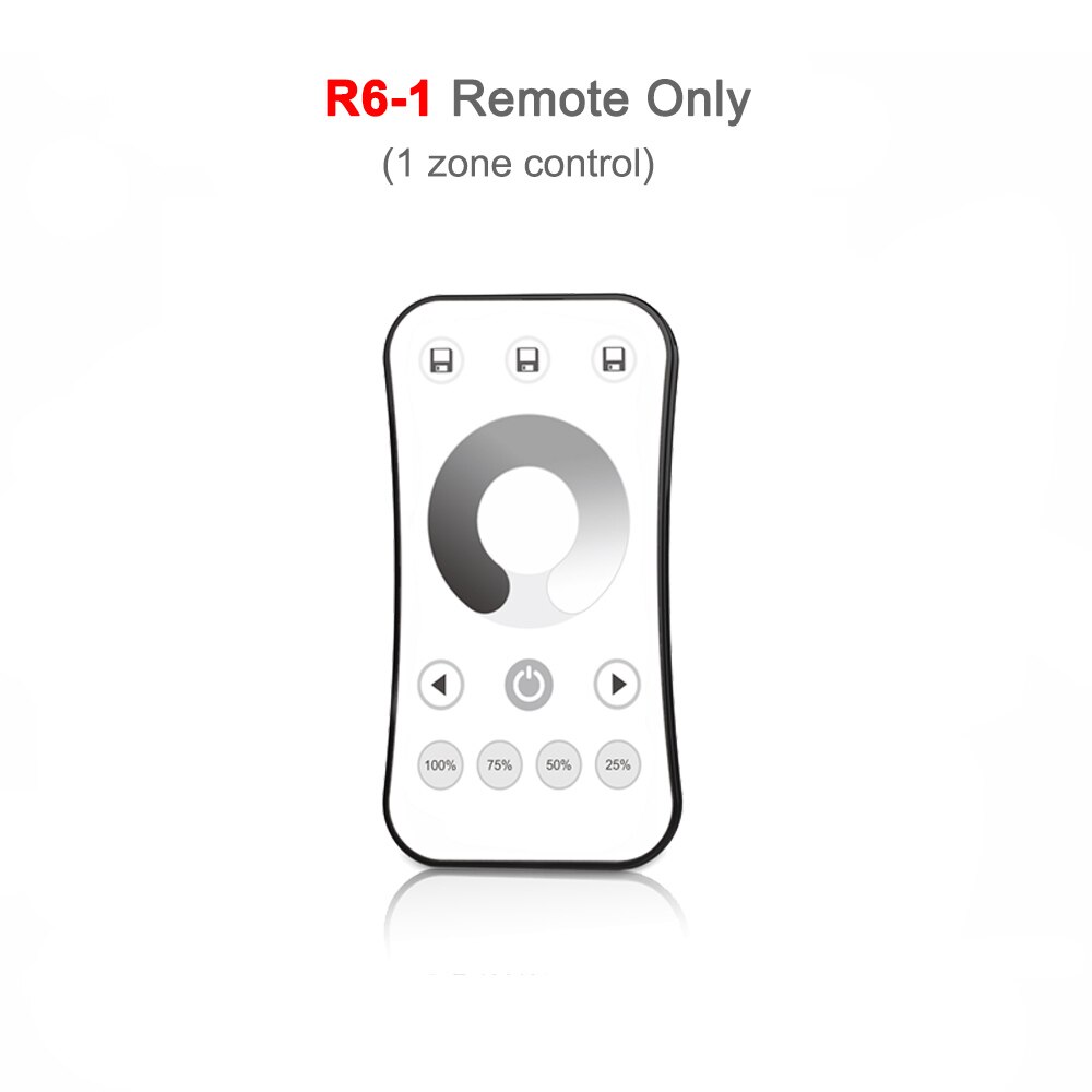 Triac LED Dimmer Switch Smart Wifi 2.4G RF Wireless Remote AC 110V 230V 220V Dimmable Knob Controller for LED Bulb Light Lamps: R6-1 Remote Only