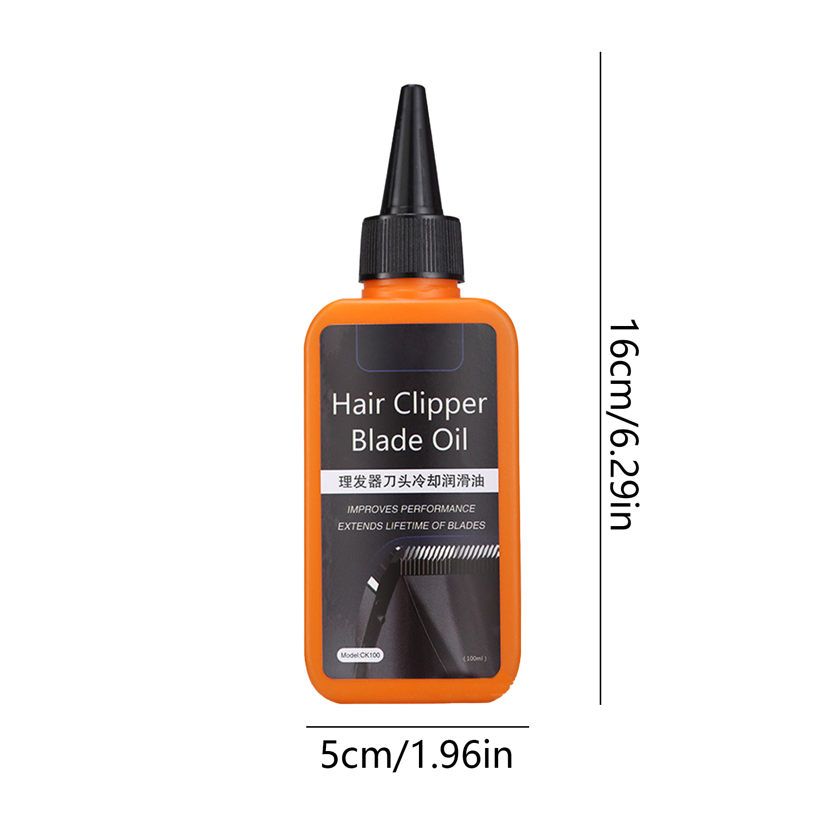 Recortador de aceite lubricante, tijeras para el cabello, lubricación, Reduce la fricción del metal, sin olor, para herramienta de corte de pelo, lubricación de mantenimiento: Blanco