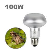Reptile Anti Scald Lampshade Ceramic Heating Bulb Lamp Holder Protector Cage For Pet Snake Lizard Turtle: 100W