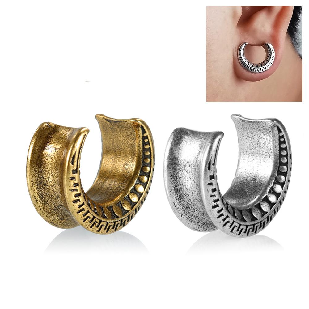 KUBOOZ cuivre oreille jauges bouchons et Tunnels pour oreilles Piercing anneau extenseur civières corps Piercing bijoux