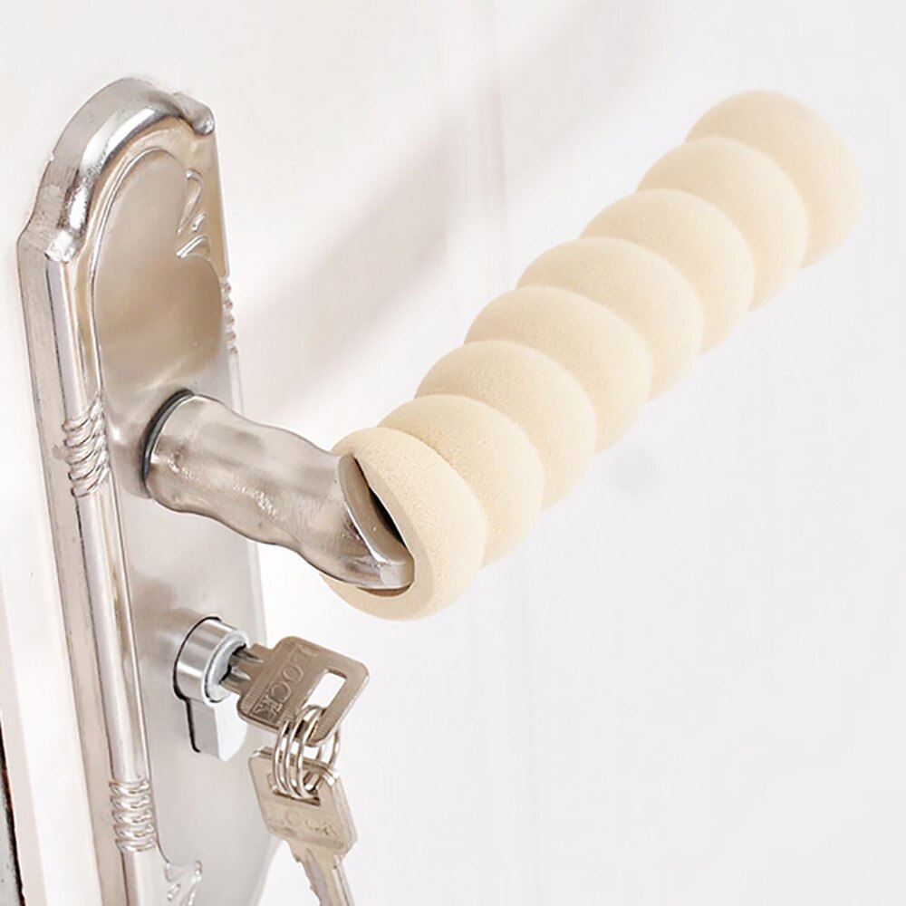Bouton de porte couvre mousse souple poignée de porte bouton couvercle protecteur sans statique bébé sécurité protection #10