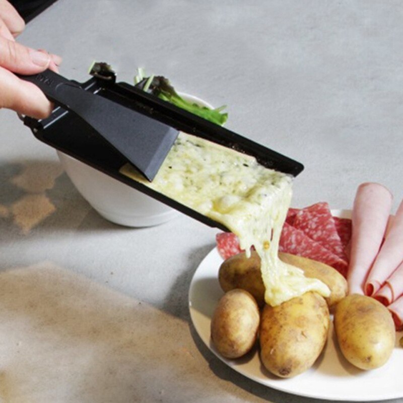 Grill ost raclette sæt non-stick griller mini bbq ombord ost bagt ost schweizisk jernovn smeltende ostepande bakke