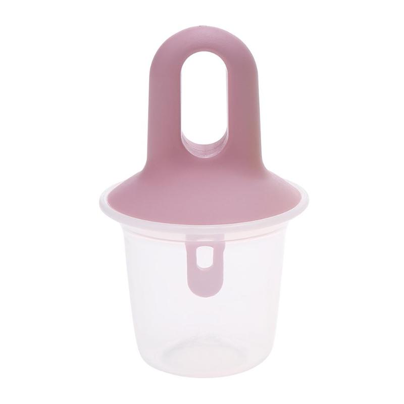 Bricolage bâtons Popsicle classique moule à crème glacée forme ronde plateau fabricant PP gel glace moule Lolly moule cuisine crème glacée cuire outils: Rose