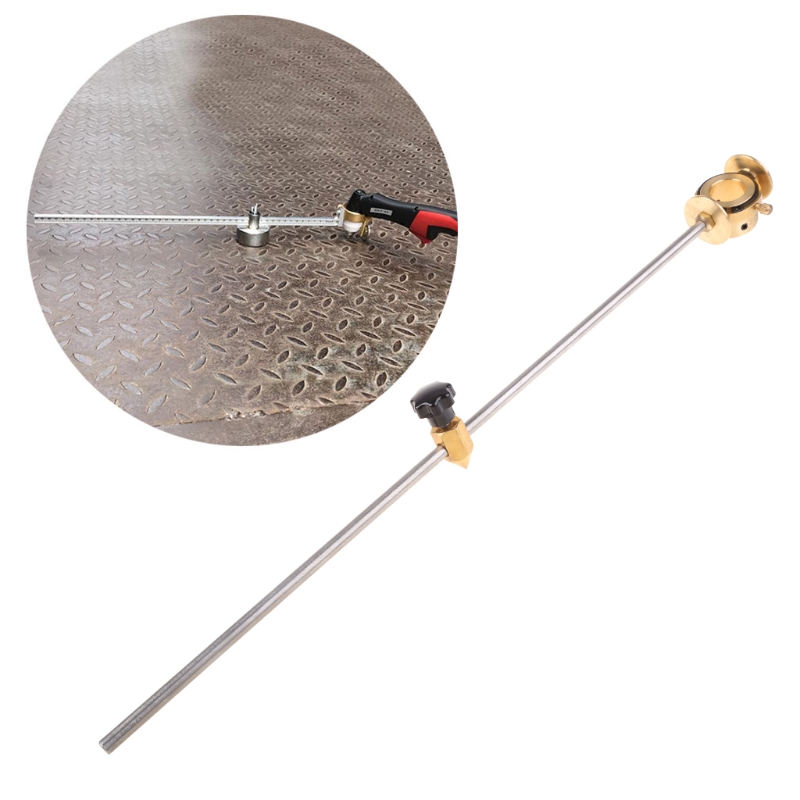 A2UD Adjustable Cutting Torch Circle Compass Circle Compass Cutting Roller Guide Wheel Torch, Welding Cutting Tool