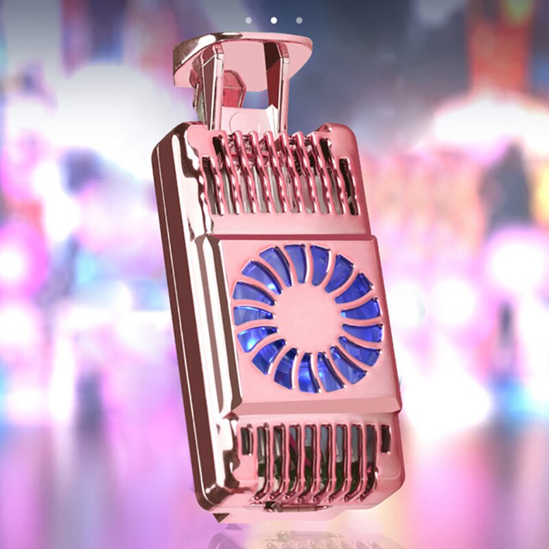 Mobile Phone Cooler Semiconductor Radiator Cooling Fan Holder Mute Stretchable