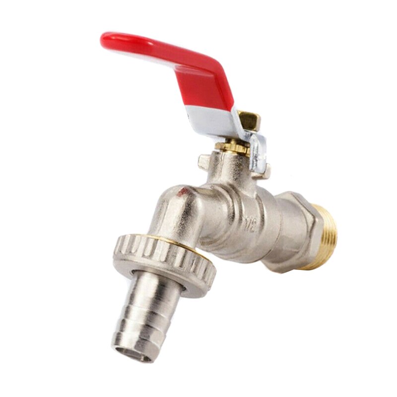 Quick Open Faucet Anti Leaking Brass Single Cold External Thread Washing Machine Faucet Water Tap WWO66
