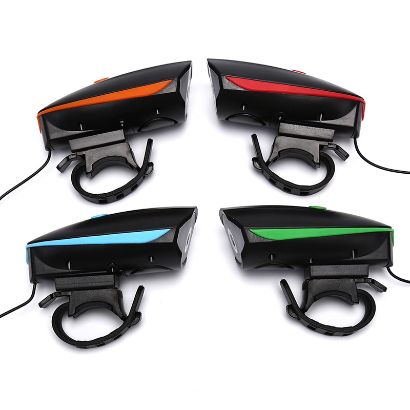 Multifunction Ultra Bright Electric Horn Bike Bell Bicycle Bell 120db/110db Electric Bicycle Horn Alarm Bell Bike Light MTB Bike