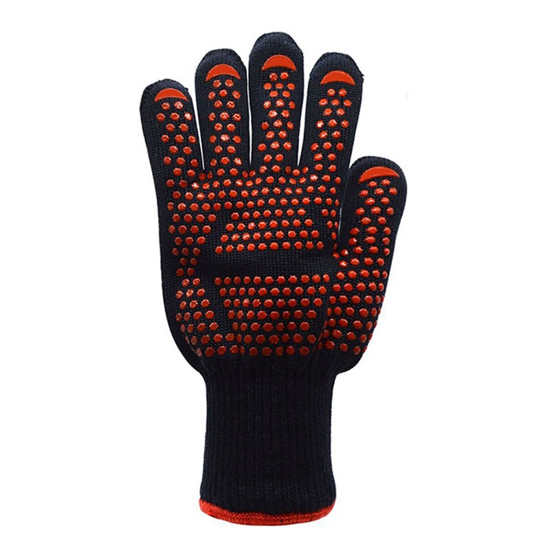 Guantes resistentes al calor para horno, protectores de manos resistentes al calor para parrilla, barbacoa, aislamiento prémium, duraderos, ignífugos,: Style6