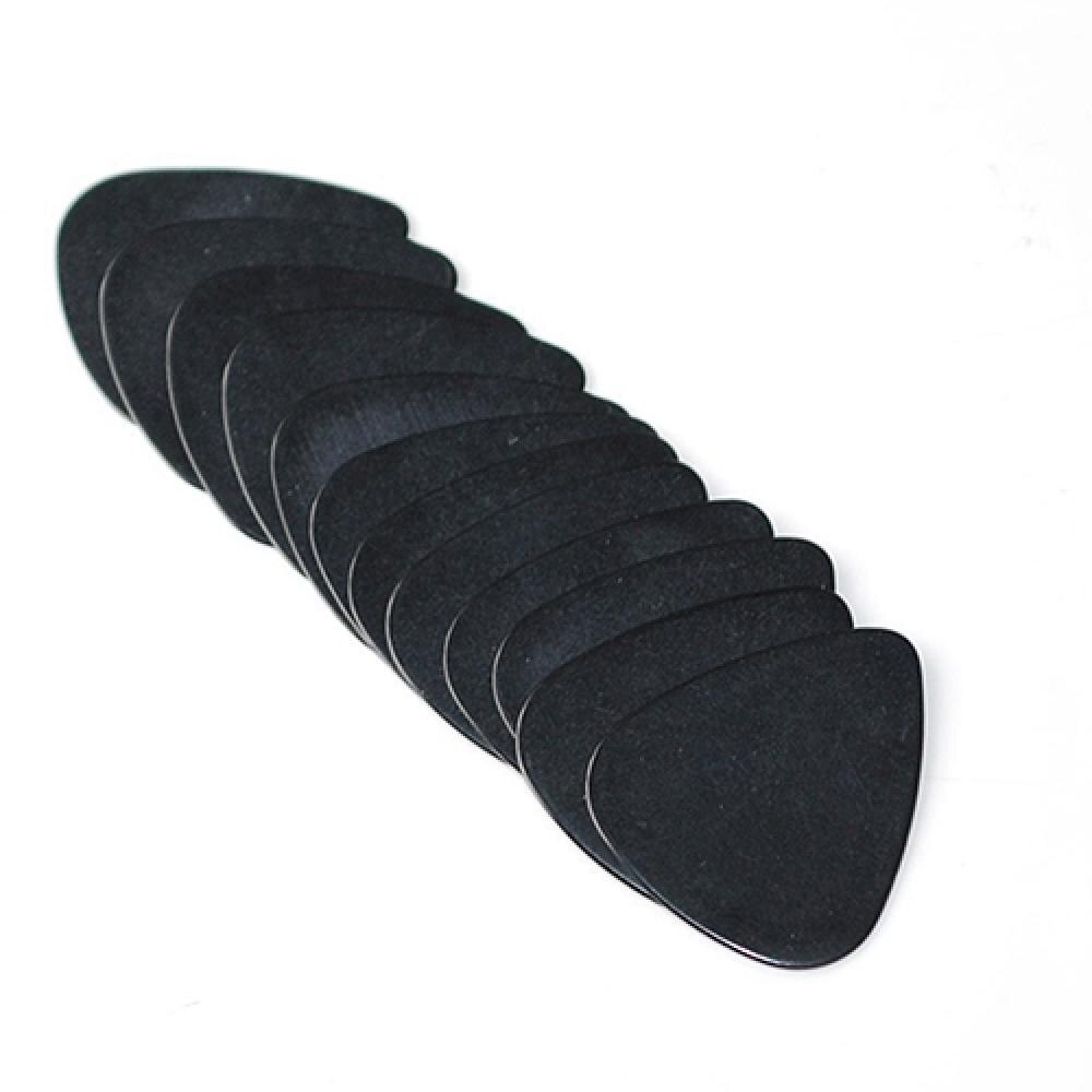 Plectrum Accessories Guitar Plectrum Plectrums Picks 10 Pieces Musical Black Celluloid 0.5mm Guitar Plectrums