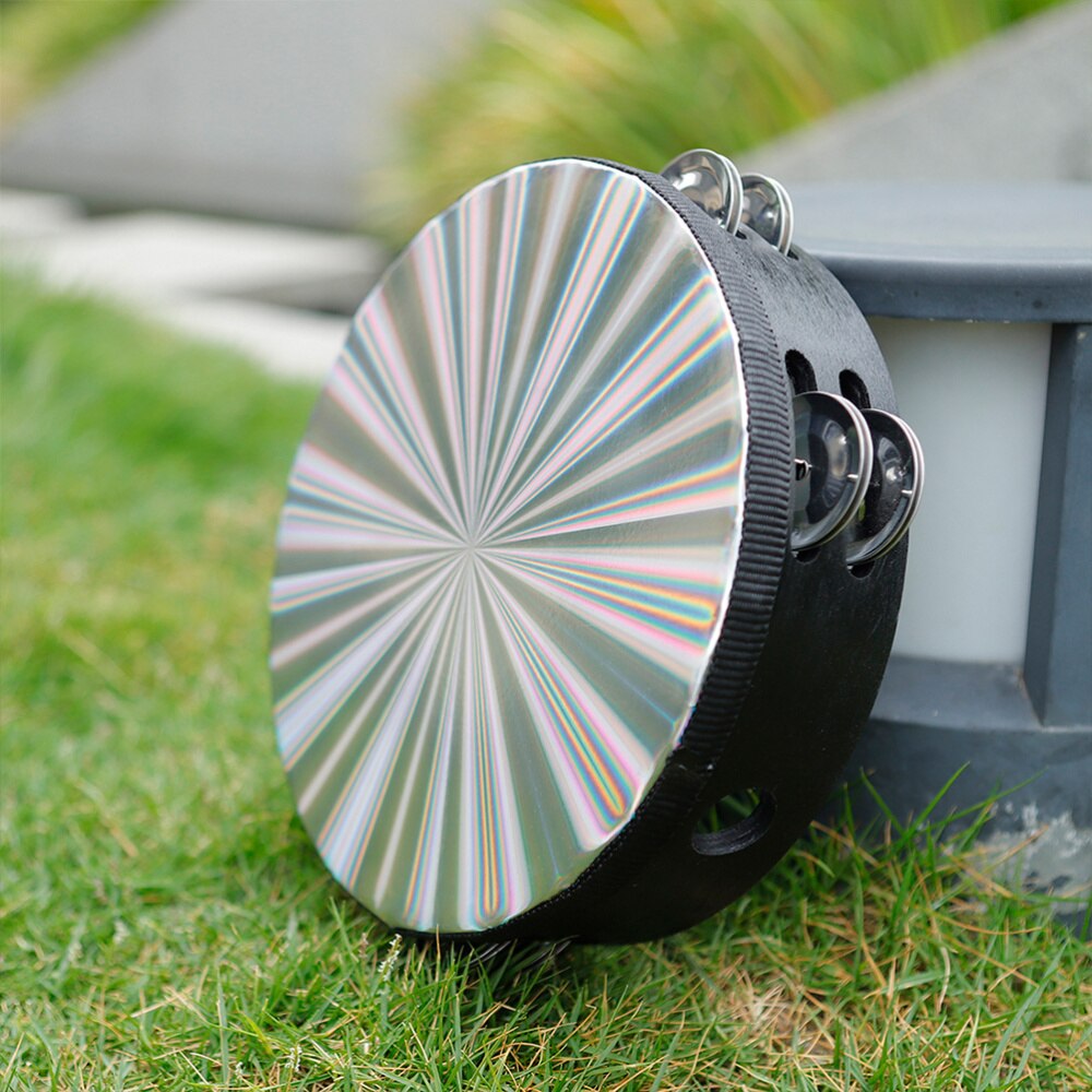 Tamburin Trommel mit Zweireihig Glocken Radiant Hand Trommel Percussion