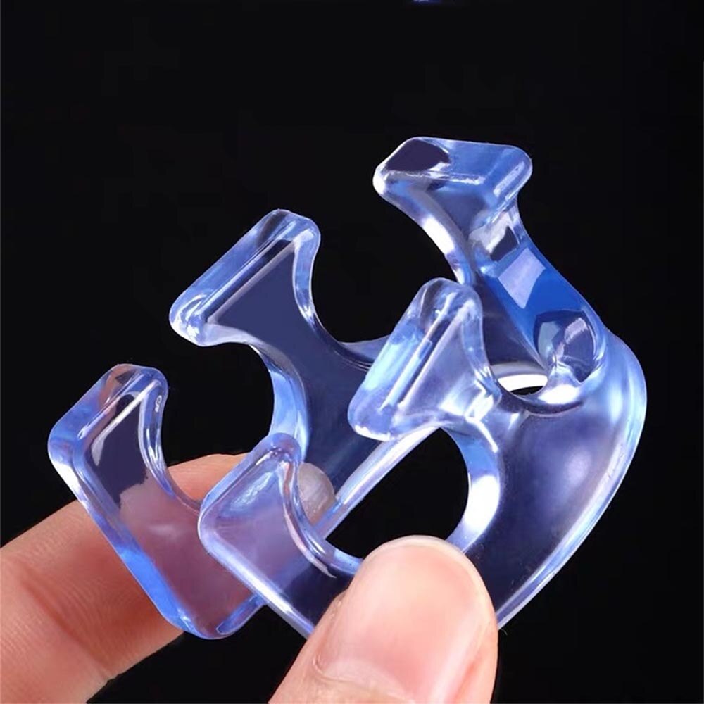 2 sztuk/partia palec u nogi separatory elastyczne miękkiego silikonu palec/palec u nogi przekładki 1 para paznokci polski Pedicure narzędzia miękkie palec u nogi separator 5 kolory