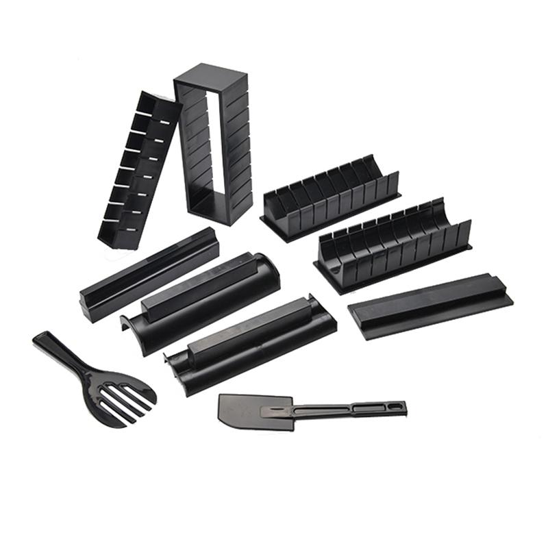 10 st sushi maker risform japansk risboll tårtform form multifunktionell form gör sushi verktyg tq: Default Title