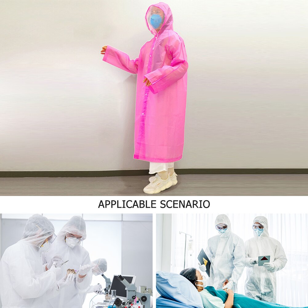 Combinaison isolante antibactérienne jetable de 5 pièces | Vêtements de Protection, combinaison de sécurité anti-poussière pour Protection des Virus