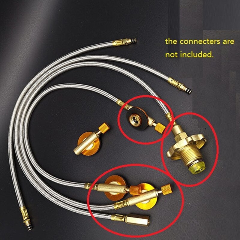 Camping Gasfornuis Reparatie Leidingen Gastank Adapter Kachel Accessoires Gasleidingen Adapter