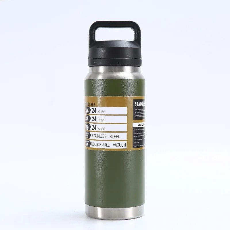Large Capacity Thermal Car Cup Portable Insulation Vehicle Mug for Men Travel across Borders Heat Retention Cup: green / 350ml