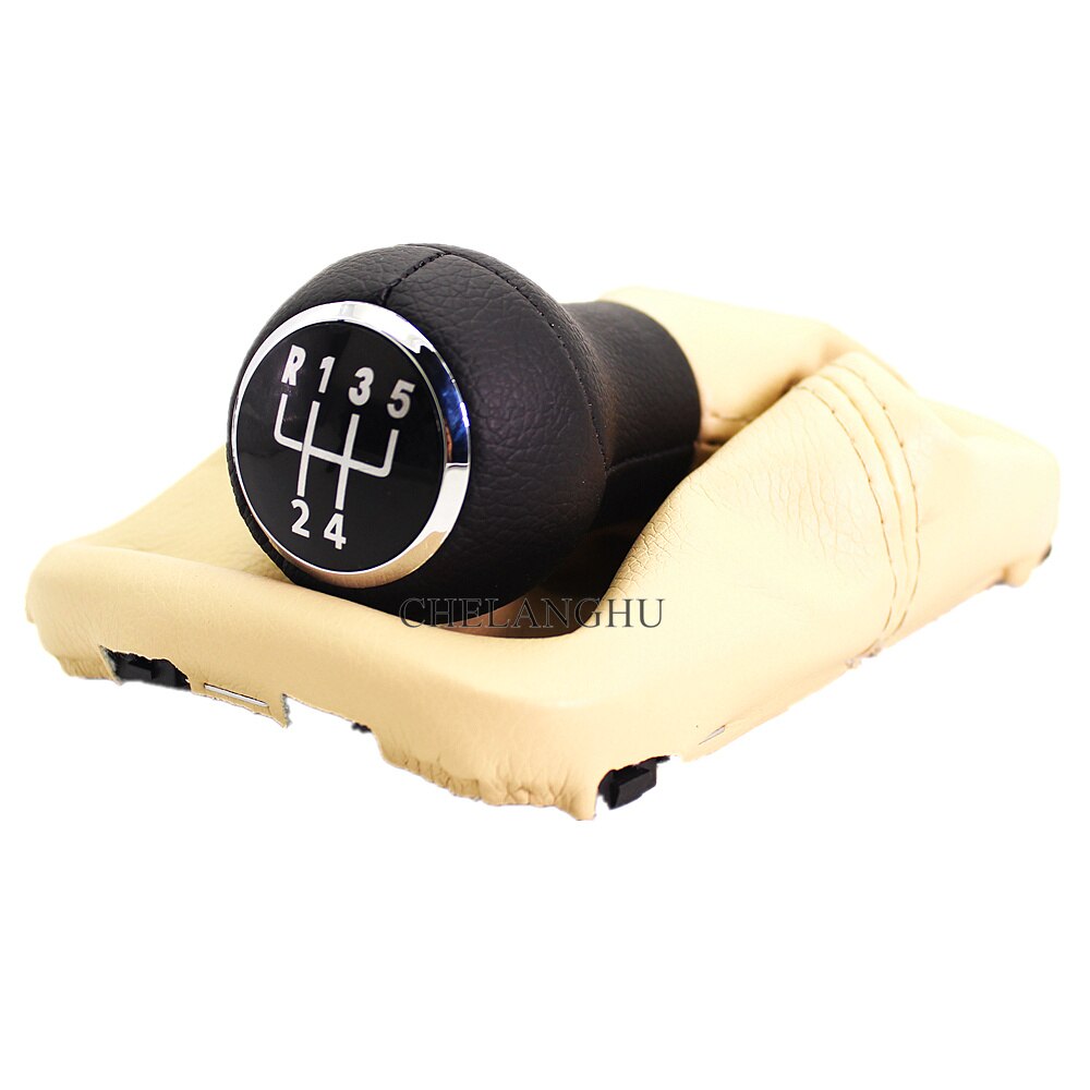 For VW Beetle 1998 1999 2000 2001 2002 2003 2004 2005 2006 2007 Car 5 Speed Gear Stick Shift Knob Beige Giator