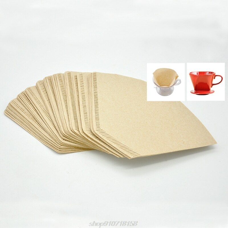 Filtro de papel para taza de café, 101 "V", máquina de Espresso, colador de Mocha, hoja D22 20,