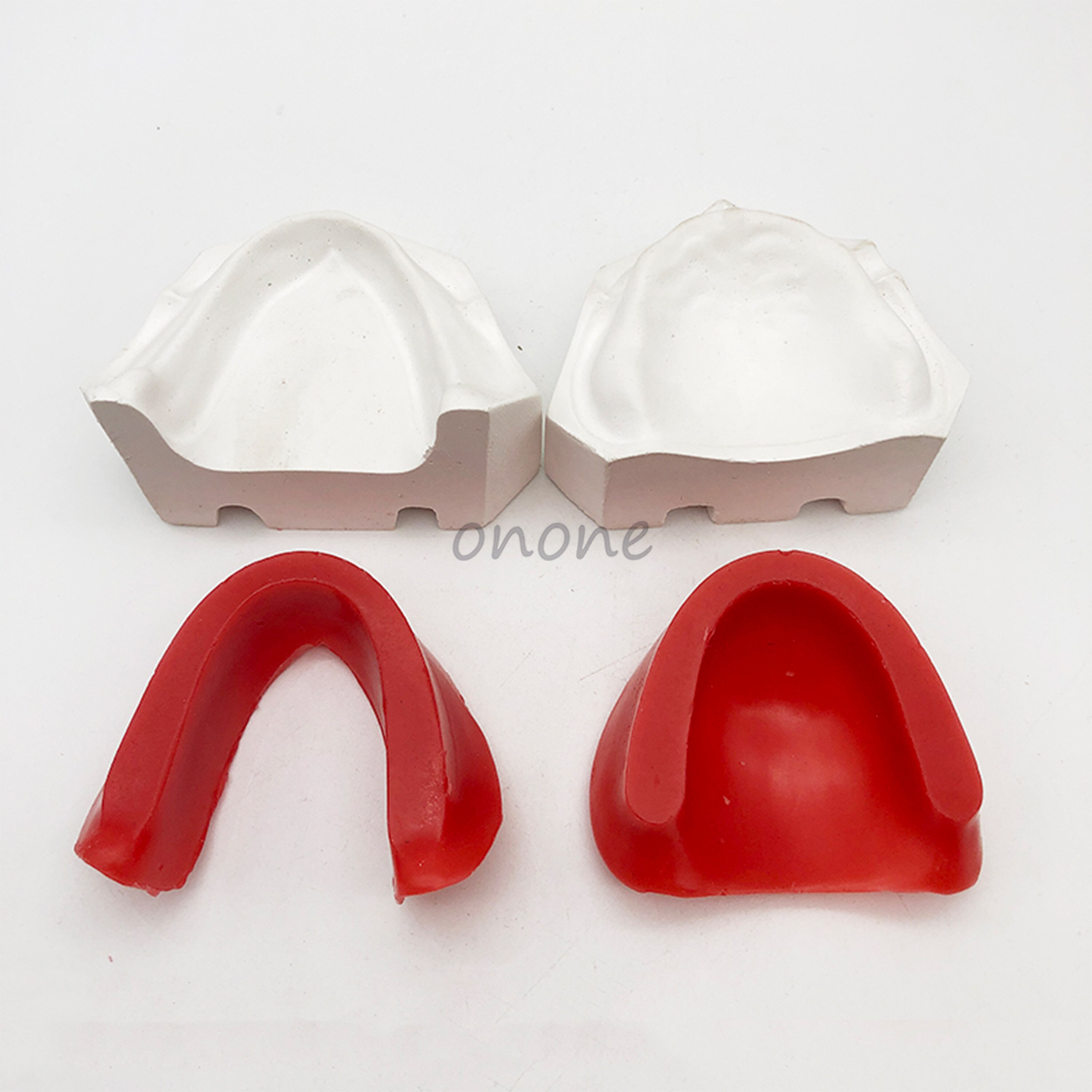 1 pièces Cire Remblai Modèle de Mâchoire Édentée Base de Plâtre Cire Molle Dentaire Modèle D'apprentissage Modèle D'enseignement