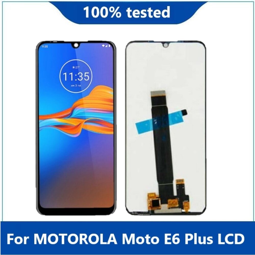 NEUE 6.1 &quot;Für Moto E6 Plus Xt2025 LCD Für Motorola E6 Plus XT2025-1 XT2025-2 LCD Anzeige berühren Bildschirm 720x1560 Pixel