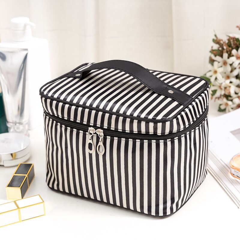 Bolsa Neceser multifuncional de viaje para cosméticos, bolsa de almacenamiento de gran capacidad, simple bolsa de limpieza y belleza impermeable, organizador de maquillaje: 04
