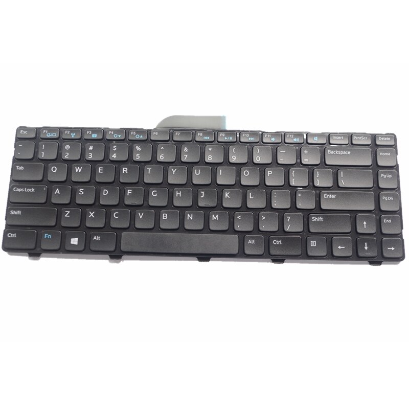 For Dell Inspiron 14 14R 3421 5421 Vostro 2421 14 3437 14R 5437 15Z-5523 M431R MP-12F7 Keyboard US QWERTY English