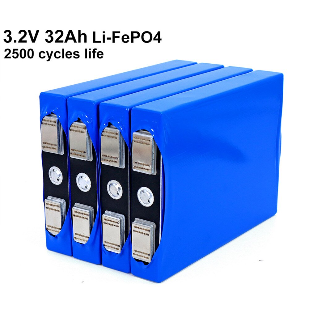 3,2 V 32Ah batterie pack LiFePO4 phosphat Große kapazität 32000mAh Motorrad Auto motor batterien änderung Nickel