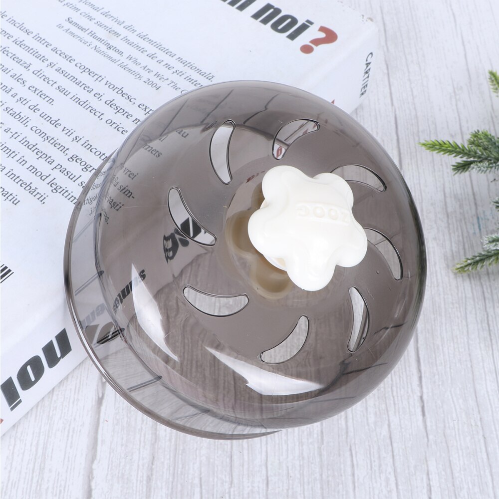 Little Hamster Running Wheel Mute Hamster Exercise Wheel Toys for Pet (Grey)