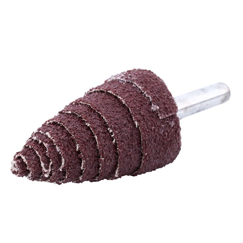 66mm Long Cone Deburring Flap Sanding Polishing Wheel for Dremel