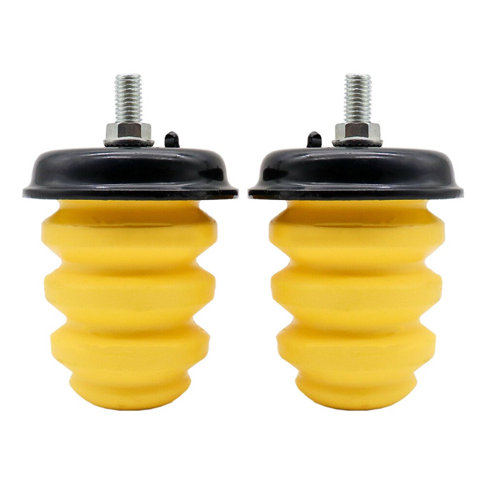 2Pcs Car Rear Suspension Frame Axle Rubber Leaf Spring Bumper Bump Stop FOR 99-06 SILVERADO 1500 HD 523-049
