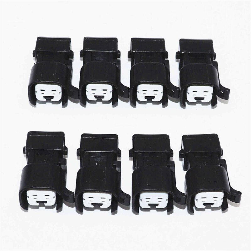 8Stck Kraftstoff Injektor Stecker Adapter LS1 EV1 zu EV6 EV14 USCAR LS2 LS3 LSX LT1