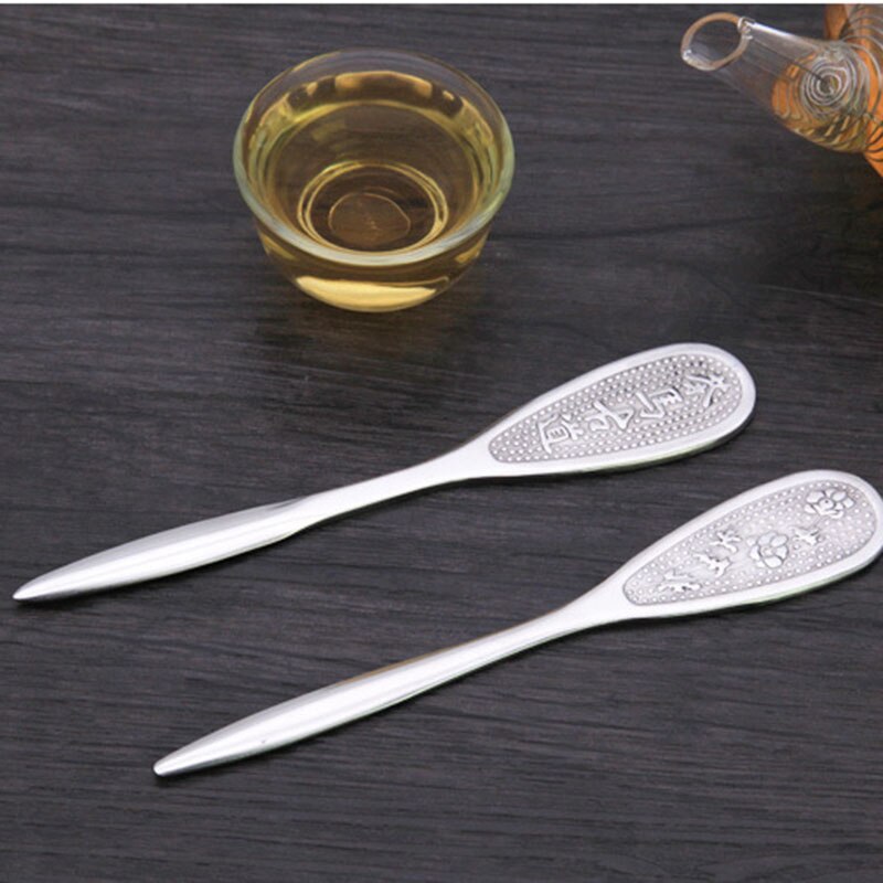 Acier inoxydable impression cheval ancien couteau à thé noir thé Pu'Er dédié thé aiguille gâteau outils accessoires