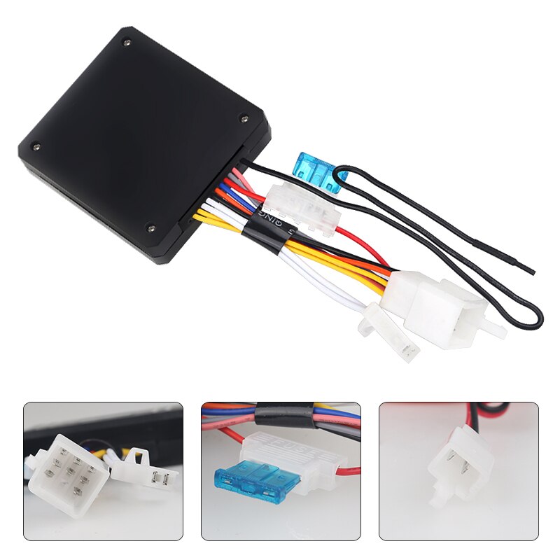 12v motorcykel scooter alarm system nøgle shell fjernbetjening 125db motorcykel anti-tyveri sikkerhed alarm beskyttelsessystem