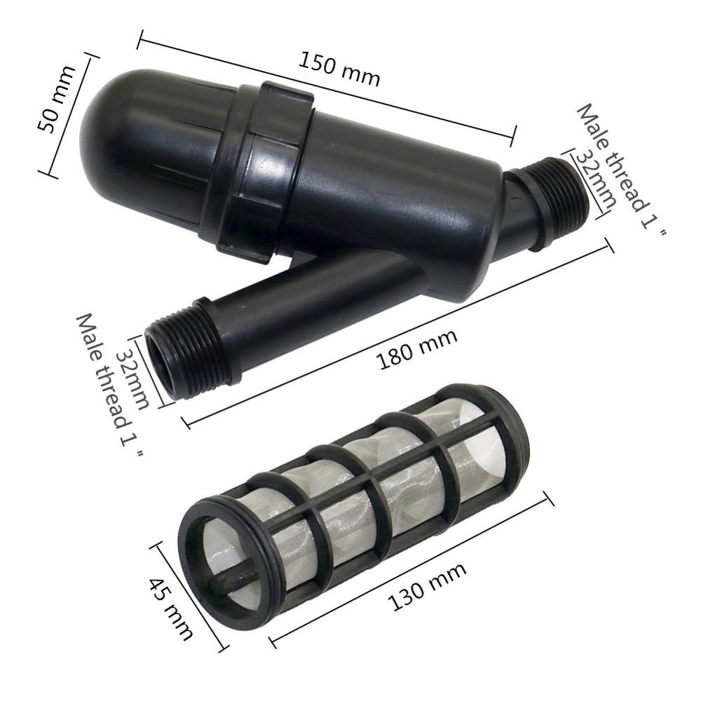 1 pc Male thread 1&quot; Stainless steel filter 100-120 Mesh Screen Garden Agriculture Watering Drip Irrigation Fountain fittings