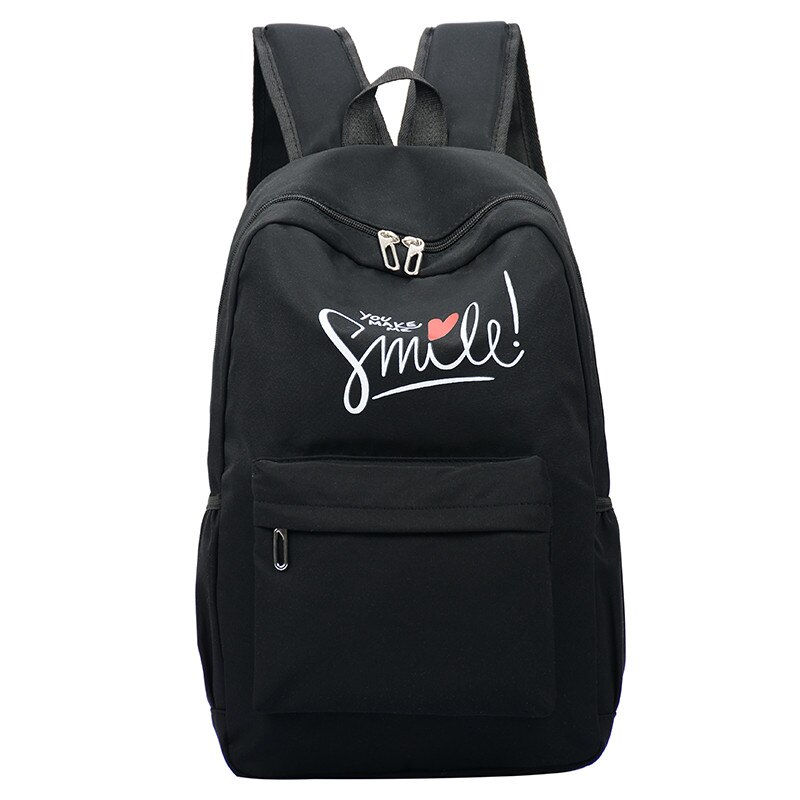 Nouveaux sacs d'école de pour les filles enfants sac à dos étanche primaire étudiant livre sac grande capacité enfants cartable: black