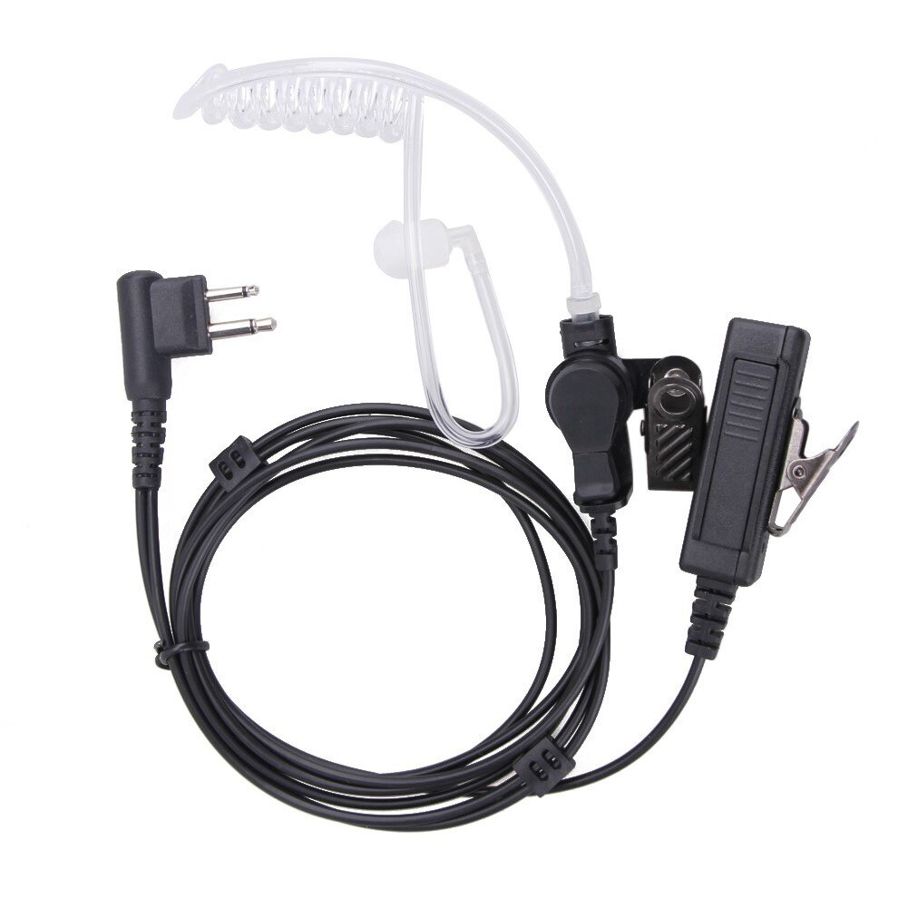 2Pin Covert Akoestische Buis Oortelefoon Headset Mic Voor Motorola Twee Manier Radio Universele Buis Oortelefoon Headset Voor Motorola