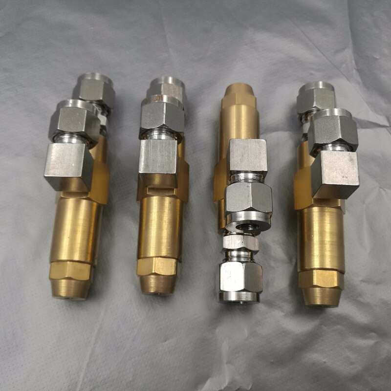 Afval Oliebrander Nozzle, Sifon Air Atomiserend Nozzle, Olie Jet, Lucht Verstuiver Sproeikop