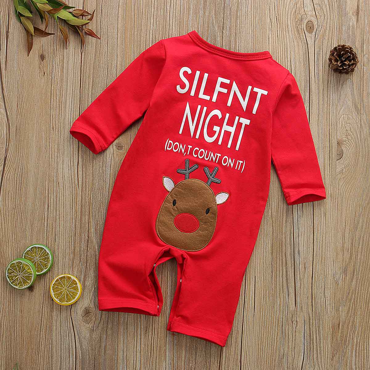 0-24M Weihnachten Baby Art Junge Mädchen verrotten Karikatur Hirsch Langarm Gesamt Weihnachten Baby Kostümich