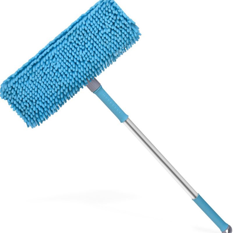 Enkel vask 1pc flat sammenleggbar mopp flat fille erstatte mikrofiberstoff korall chenille fløyelsklut 40 x 12 cm klut ladehode