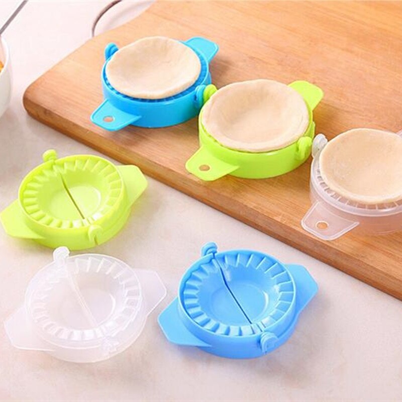 Køkken tilbehør dumplings maker værktøj hvede halm jiaozi pierogi form dumpling form clips bageforme wienerbrød køkken gadgets